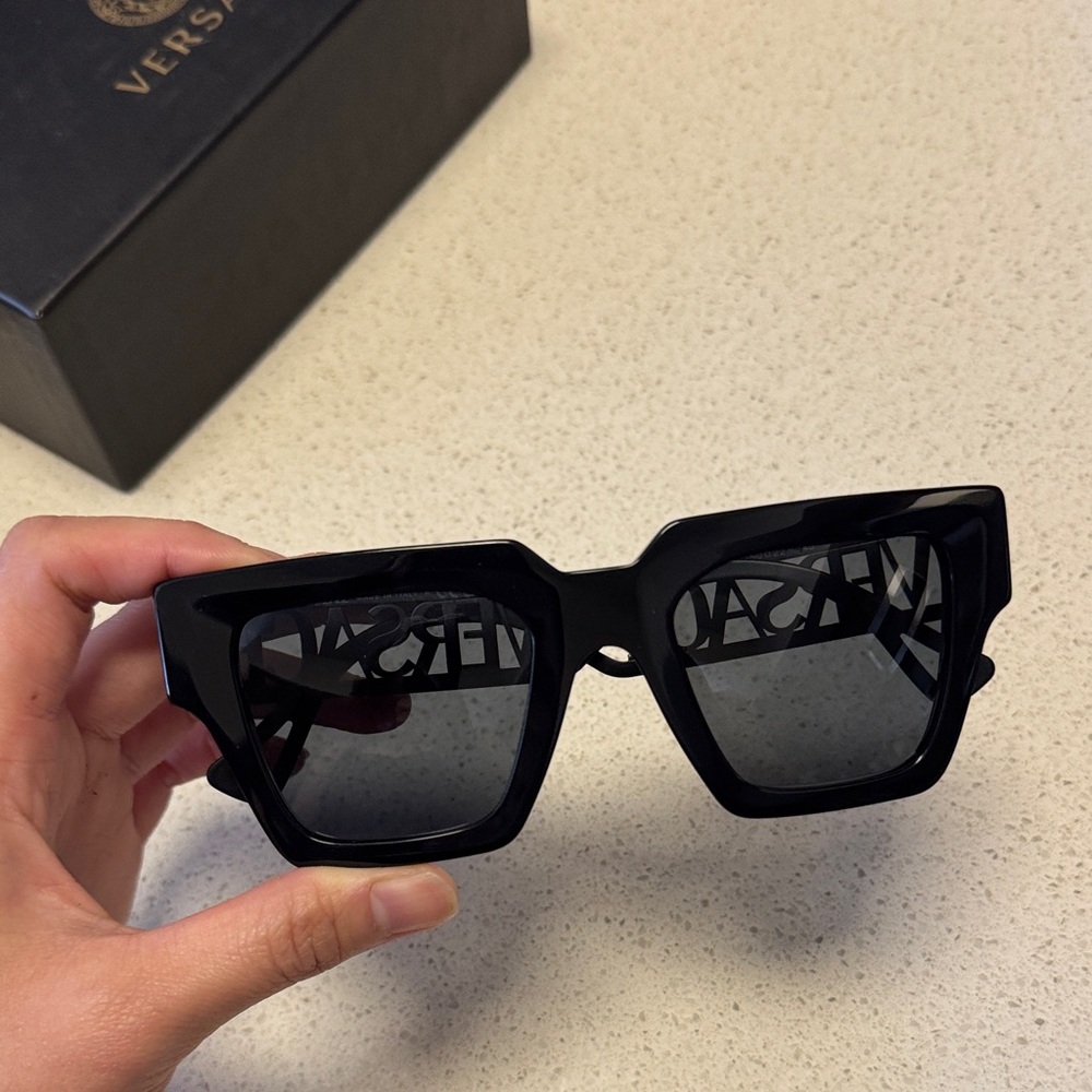 Versace Bold Black Sunglasses